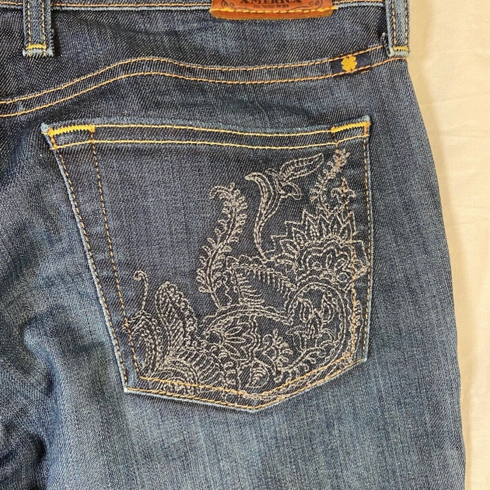 Lucky Brand Women's Sweet Straight Dark Wash Jeans Mid Rise Size 6/28 - Picture 7 of 10